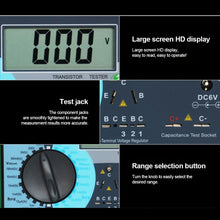Load image into Gallery viewer, DUOYI DY294 Multifunction Digital Transistor AnalyzerTester, DY294