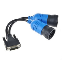 Load image into Gallery viewer, For Nexiq Pn 405048 6 and 9Pin Y Deutsch Cummins Adapter Truck Diagnose Cable, Truck Diagnose Cable