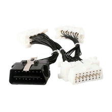 Load image into Gallery viewer, ELM327 OBD2 16Pin Male to 3 Female Car Diagnostic Cable, 16Pin Male to 3 Female