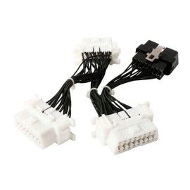 ELM327 OBD2 16Pin Male to 3 Female Car Diagnostic Cable, 16Pin Male to 3 Female