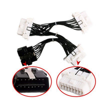 Load image into Gallery viewer, ELM327 OBD2 16Pin Male to 3 Female Car Diagnostic Cable, 16Pin Male to 3 Female