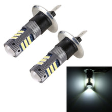 Load image into Gallery viewer, 1 Pair H1 DC12V / 5W Car LED Fog Light with 42LEDs SMD-2016 Lamp Beads, H1 (Ice Blue Light), H1 (White Light), H1 (Yellow Light)