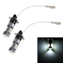 Load image into Gallery viewer, 1 Pair H3 DC12V / 5W Car LED Fog Light with 42LEDs SMD-2016 Lamp Beads, H3 (Ice Blue Light), H3 (White Light), H3 (Yellow Light)