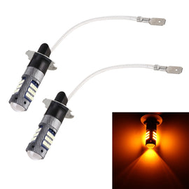 1 Pair H3 DC12V / 5W Car LED Fog Light with 42LEDs SMD-2016 Lamp Beads, H3 (Yellow Light), H3 (White Light)