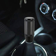Load image into Gallery viewer, Universal Car Carbon Fiber Metal Gear Shift Knob, Carbon Fiber Metal