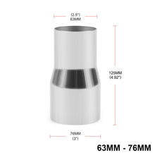 Load image into Gallery viewer, 63-76mm Car Modified Exhaust Pipe Joint, 63-76mm