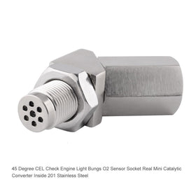 Car 45 Degree Oxygen Sensor M18x1.5 Adapter, 45 Degree