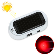 Load image into Gallery viewer, Car Solar Energy Anti-theft Device LED Warning Light, Red