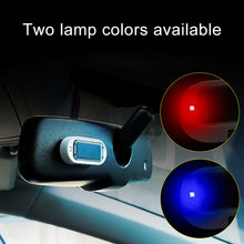 Load image into Gallery viewer, Car Solar Energy Anti-theft Device LED Warning Light, Blue, Red