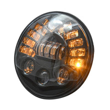 Load image into Gallery viewer, 7 inch Car Matrix Gradient LED Headlight Lamps for Jeep Wrangler, 7 inch Matrix