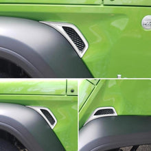 Load image into Gallery viewer, Car Fender Side Air Outlet Decorative Panel for Jeep Wrangler JL 2018-2020