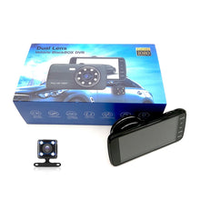 Load image into Gallery viewer, D910 4 inch 1080P HD Night Vision Dual Record Driving Recorder, D910 Dual Record