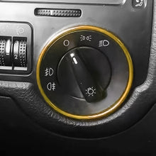 Load image into Gallery viewer, Car Headlight Switch Decorative Ring for Volkswagen Golf