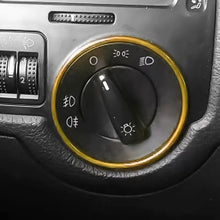 Load image into Gallery viewer, Car Headlight Switch Decorative Ring for Volkswagen Golf