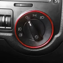 Load image into Gallery viewer, Car Headlight Switch Decorative Ring for Volkswagen Golf