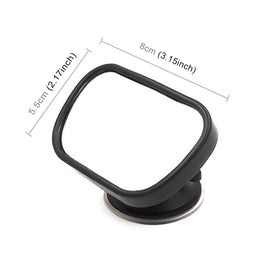 2 PCS Car Child Baby Safety Seat Observation Viewing Rearview Mirror, Safety Seat Viewing Rearview Mirror
