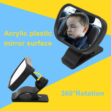 Load image into Gallery viewer, 2 PCS Car Child Baby Safety Seat Observation Viewing Rearview Mirror, Safety Seat Viewing Rearview Mirror