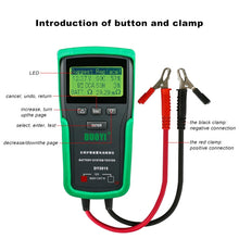 Load image into Gallery viewer, DUOYI DY2015 Car 12V Battery Tester Digital Diagnostic Tools, DY2015
