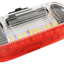 Load image into Gallery viewer, 2 PCS Car DC 12V 1.6W Door Lights Lamps 18LEDs SMD-3528 Lamps with Cable for Volkswagen Golf 5 / 6, For Volkswagen Golf 5 / 6
