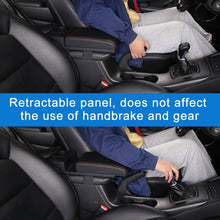 Load image into Gallery viewer, Car Multi-functional Dual USB Armrest Box Booster Pad, Microfiber Leather Curved Type, Microfiber Curved Type (Black), Microfiber Curved Type (Black Red), Microfiber Curved Type (Black White)