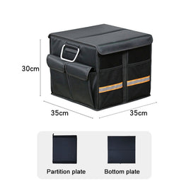 Car Trunk Foldable Storage Box, Capacity: 36L, 36L (Black), 36L (Orange), 36L (Pink), 36L (Grey), 36L (Blue), 36L (Red), 36L (Rose Red)