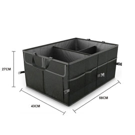 Car Trunk Foldable Storage Box, Size: 58 x 43 x 27cm, 58 x 43 x 27cm