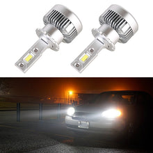 Load image into Gallery viewer, 1 Pair D Series D4S Car HID Ballast to LED Headlight DC12V 35W 6000K 7000LM, CSP Lamp Bead, D4S