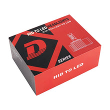 Load image into Gallery viewer, 1 Pair D Series D4S Car HID Ballast to LED Headlight DC12V 35W 6000K 7000LM, CSP Lamp Bead, D4S