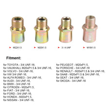 Load image into Gallery viewer, Car Modification Oil Temperature and Oil Pressure Gauge Adapter