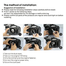 Load image into Gallery viewer, 1 Pair D Series D3S Car HID Ballast to LED Headlight DC12V / 35W / 6000K / 5000LM, D3S