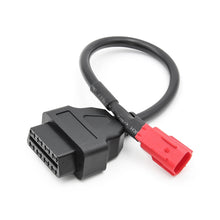 Load image into Gallery viewer, 16Pin to 6Pin Motorcycles OBD2 Conversion Cable OBDII Diagnostic Adapter Cable for Honda, For Honda