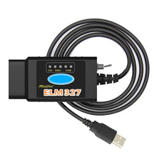 Load image into Gallery viewer, OBD ELM327 V1.5 USB Car Fault Diagnostic Cable with Switch, ELM327 V1.5 with Switch (Black), ELM327 V1.5 with Switch (Orange)