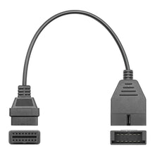Load image into Gallery viewer, 12Pin to 16Pin Car OBD2 Conversion Cable OBDII Diagnostic Adapter Cable for GM, 12Pin to 16Pin for GM