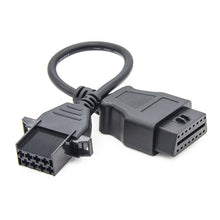 Load image into Gallery viewer, 8Pin to 16Pin Car OBD2 Conversion Cable OBDII Diagnostic Adapter Cable for Volvo, For Volvo 8 Pin to 16 Pin