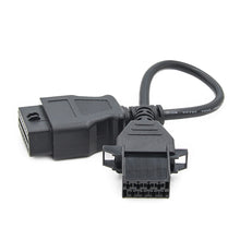 Load image into Gallery viewer, 8Pin to 16Pin Car OBD2 Conversion Cable OBDII Diagnostic Adapter Cable for Volvo, For Volvo 8 Pin to 16 Pin