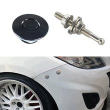 Load image into Gallery viewer, 54mm Stainless Steel Quick-pins Push Button Billet Hood Pins Lock Clip Kit, 54mm (Silver), 54mm (Red), 54mm (Blue), 54mm (Black)