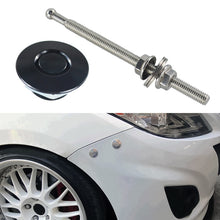 Load image into Gallery viewer, 100mm Stainless Steel Quick-pins Push Button Billet Hood Pins Lock Clip Kit, 100mm (Red), 100mm (Blue), 100mm (Black), 100mm (Silver)