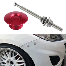 Load image into Gallery viewer, 100mm Stainless Steel Quick-pins Push Button Billet Hood Pins Lock Clip Kit, 100mm (Red), 100mm (Blue), 100mm (Black), 100mm (Silver)
