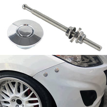 Load image into Gallery viewer, 100mm Stainless Steel Quick-pins Push Button Billet Hood Pins Lock Clip Kit, 100mm (Red), 100mm (Blue), 100mm (Black), 100mm (Silver)