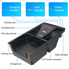 Load image into Gallery viewer, HFC-1050 Car Qi Standard Wireless Charger 10W Quick Charging for Audi A4L 2017-2022, Left Driving, HFC-1050