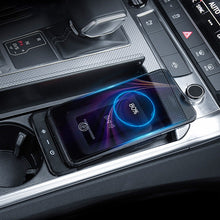 Load image into Gallery viewer, HFC-1052 Car Qi Standard Wireless Charger 15W / 10W Quick Charging for Audi A6L 2019-2022, Left Driving, HFC-1052