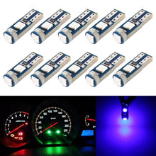 Load image into Gallery viewer, 10 in 1 Car T5 0.2W DC12V Instrument Panel LED Decorative Light