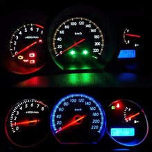 Load image into Gallery viewer, 10 in 1 Car T5 0.2W DC12V Instrument Panel LED Decorative Light