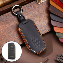 Load image into Gallery viewer, Hallmo Car Cowhide Leather Key Protective Cover for KIA, For KIA (Black), For KIA (Blue), For KIA (Brown)