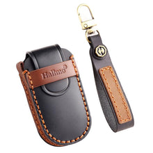 Load image into Gallery viewer, Hallmo Car Genuine Leather Key Protective Cover for Jeep Compass 4-button, For Jeep Compass 4-button (Black), For Jeep Compass 4-button (Blue), For Jeep Compass 4-button (Brown)