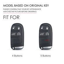 Load image into Gallery viewer, Hallmo Car Genuine Leather Key Protective Cover for Jeep Compass 4-button, For Jeep Compass 4-button (Black), For Jeep Compass 4-button (Blue), For Jeep Compass 4-button (Brown)