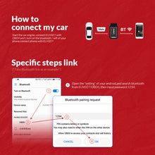 Load image into Gallery viewer, OBD II ELM327 Car Fault Diagnostic Tool V1.5PIC25K80 Chip, Bluetooth V1.5