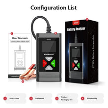 Load image into Gallery viewer, KINGBOLEN BM560 6V 12V Car Digital Load Battery Tester, BM560