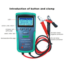 Load image into Gallery viewer, DUOYI DY2015A Car 12V 24V Digital CCA Load Battery Charging Digital Capacity Tester, DY2015A