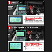 Load image into Gallery viewer, DUOYI DY2015A Car 12V 24V Digital CCA Load Battery Charging Digital Capacity Tester, DY2015A